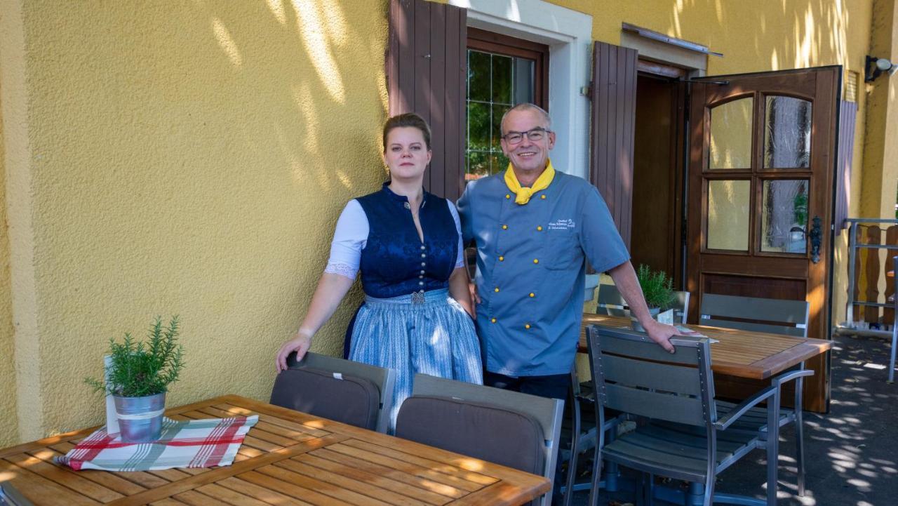 Hotel Gasthof Zum Schwan Steinsfeld Luaran gambar