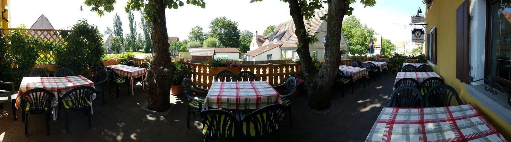 Hotel Gasthof Zum Schwan Steinsfeld Luaran gambar
